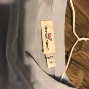 Vineyard vines cuffed sleeve top
